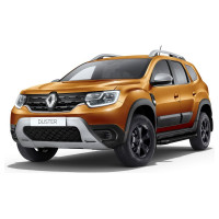 Пороги "Black" Rival для Nissan Terrano III 2014-2017 2017-н.в./Renault Arkana 2019-н.в./Duster 2010-2015 2015-н.в./Kaptur I рестайлинг 2020-н.в., 173 см, 2 шт., алюминий, F173ALB.4701.3