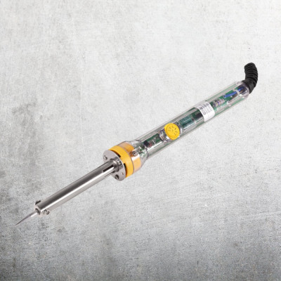 Электрический паяльник с регулировкой и керамическим нагревателем DELI DL8820 (60вт, 200-450 град) 103006