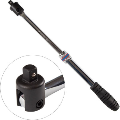 Телескопический вороток KING TONY 1/2", 450-600 мм, с шарниром 4461-24G
