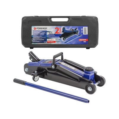 Домкрат подкатной гидравлический Forsage 2т (h min 130мм, h max 380мм) F-T83000F(54654)