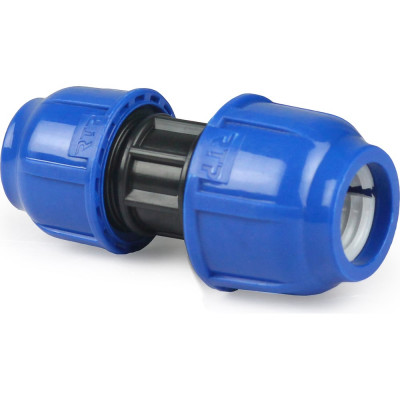 Муфта компрессионная RTP переходная pn10 d 75/50 для пэ труб, ртп 28705