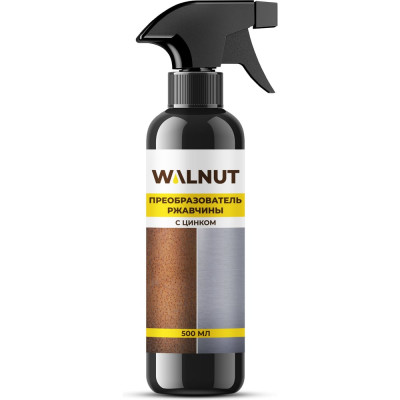 Преобразователь ржавчины WALNUT прозрачный, 500 мл WLN0364
