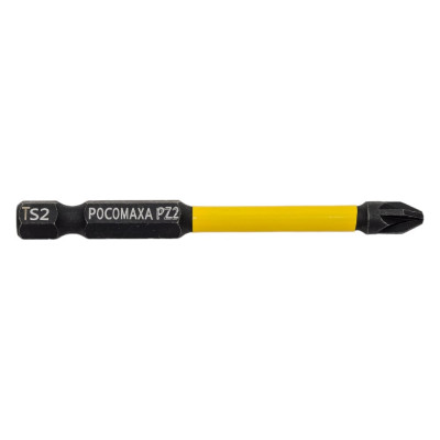 Магнитная ударная бита PZ2, 70 мм, 10 шт РОСОМАХА 312070