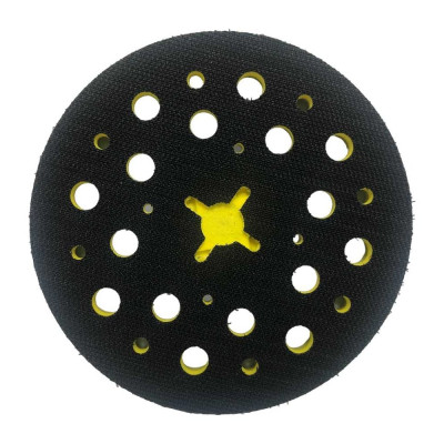 Шлифовальная опора (подошва, тарелка) для Mirka 125 мм, средняя жесткость, длинный крючок, 32 отверстия Speed Phantom QD0148