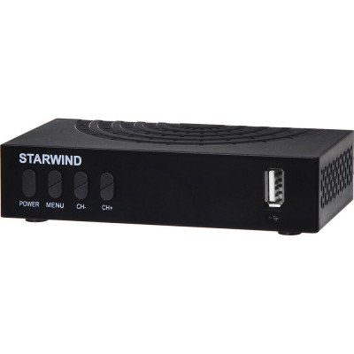 Ресивер Starwind DVB-T2 CT-220 черный 1115186