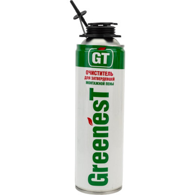 Очиститель застывшей монтажной пены Greenest 650 мл 650120002