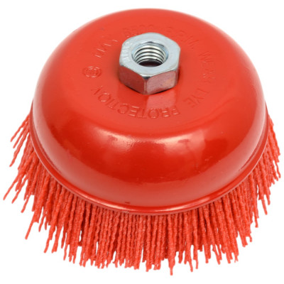 Щетка чашечная нейлоновая для ушм 125 мм, М14 HEADROCK 401-055-125