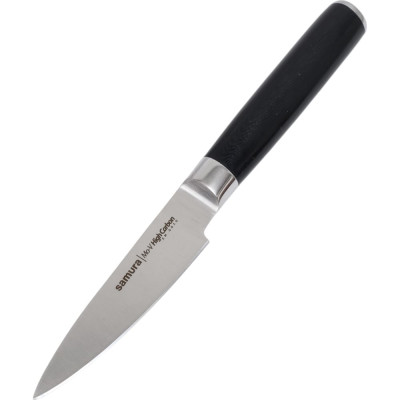 Кухонный овощной нож Samura Mo-V 90 мм, G-10 SM-0010/K