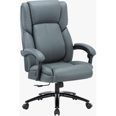 Офисное кресло CHAIRMAN ch415 экокожа, серый 00-07145940
