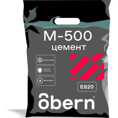 Цемент Obern М-500 5кг 24059