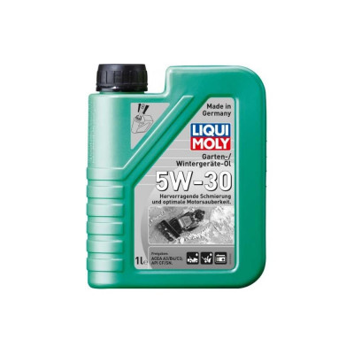 Масло моторное НС-синтетическое всесезонное для садовой техники Garten-Wintergerate-Oil 5W-30, SN C3, 1 л LIQUI MOLY 1279
