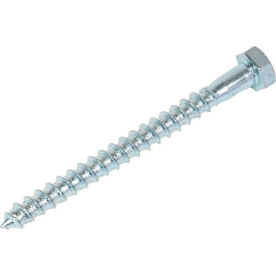 Шурупы с шестигранной головкой Доброга 8,0x90 мм, цинк, 50 шт. ЦБ-00028317