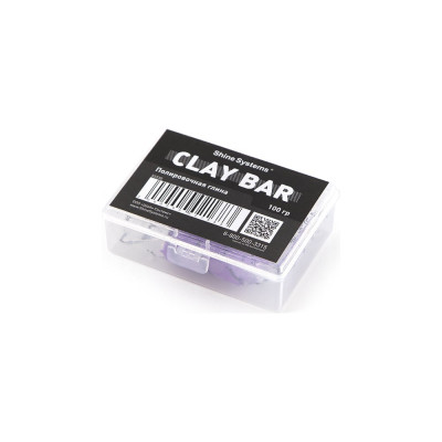 Глина полировальная Clay bar 100 г Shine systems SS530