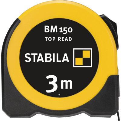 Рулетка STABILA тип bm 150 3м х 16мм (с окошком) 19839