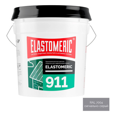 Мастика Elastomeric Systems для шиферной крыши 20кг серая elastomeric-911 7004002