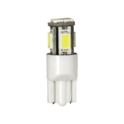 Светодиод МАЯК 24V T 8 6SMD (5630) BA9s WHITE (габарит) 24T8-W\6SMD