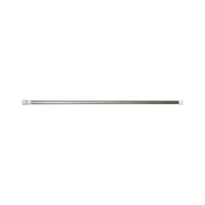 Карниз для ванной Melodia della vita ELITE 110-200 см SS хром д.22/25 мм Mcr-00010BL 18583