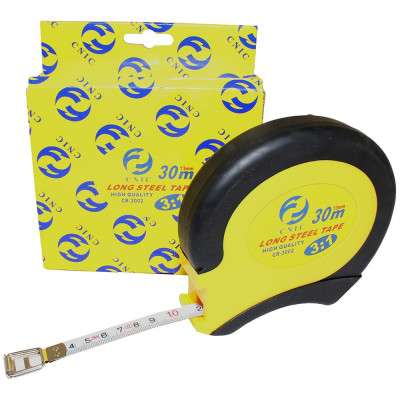 Рулетка CNIC CR-002 3002 30 метров, 13 мм, обрезиненная 30593