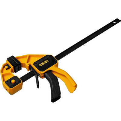 Струбцина f-образная быстрозажимная Denzel 300x80 мм, усиленный нейлоновый корпус 20506