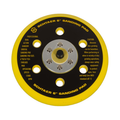 Опора для шлифовальной машинки SCHTAER, D150 мм, 15 отверстий 6pad-MULTI