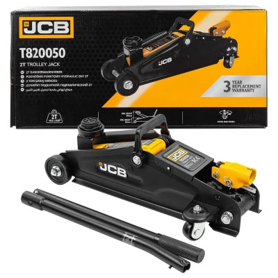 Домкрат подкатной JCB гидравлический 2т JCB-T820050(58027)