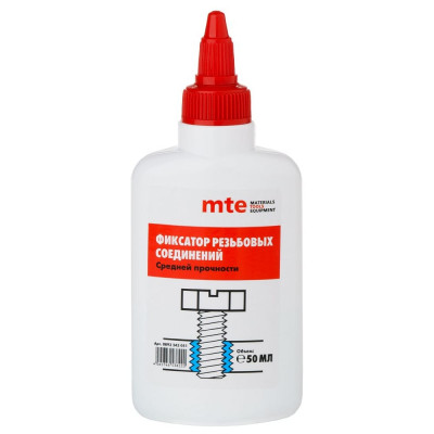 Фиксатор резьбы средней прочности MTE 243 50 мл, 0893243051