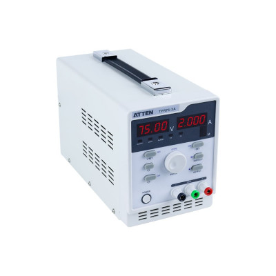 Линейный источник питания ATTEN постоянного тока TPR75-2A, 75В, 2A, 50 Гц 142178