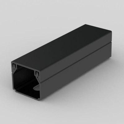 Кабельный канал KOPOS серии CLASSIC LHD 20x20 L=2000мм (FD) (цвет черный) LHD 20X20_FD