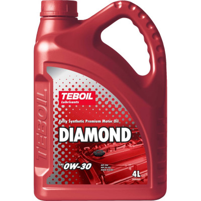 Моторное масло TEBOIL Diamond 0W-30 Канистра 4л, TZK, вес нетто 3,352кг 3568095