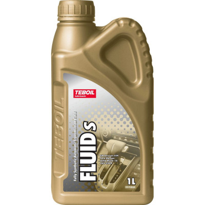 Трансмиссионная жидкость TEBOIL Fluid S Канистра 1л (ТZK) Вес нетто 0,85 кг 3566899