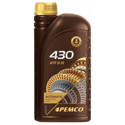 Масло PEMCO ATF Dextron3 iMATIC 430 1 л PM0430-1 PM0430-1-E