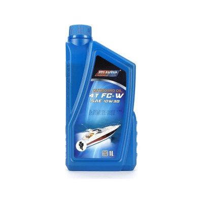 Масло синтетическое 4T Outboard Oil SAE 10W30 FC-W 1 л Atlantic 26017