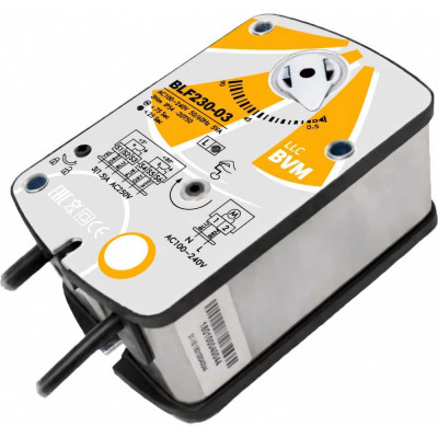 Электропривод для противопожарных клапанов BVM BLF230-03