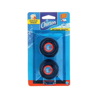 Таблетки для бачка унитаза Chirton 2 шт. Морской 172935
