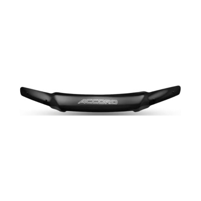 Дефлектор капота DEFLY Honda Accord, 2002-2006, с хромированным молдингом H003