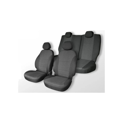 Чехлы на сиденья DEFLY Toyota Corolla, 2000-2007, хэтчбек, левый руль, жаккард Ty36-2