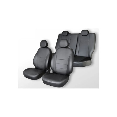 Чехлы на сиденья DEFLY Mitsubishi Pajero Sport, 2008-2013, Ultimate, экокожа черная Mts5-2K