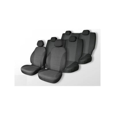 Чехлы на сиденья DEFLY Toyota Land Cruiser (J200), 2007-2015, спинка 2 ряда 40/20/40, 7 мест, жаккард Ty40/7-2