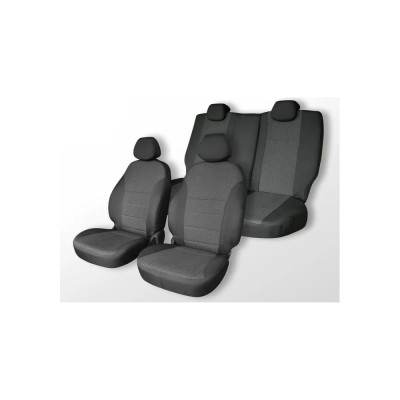 Чехлы на сиденья DEFLY Toyota Aqua (P10), 2011-2021, задний ряд 60/40, жаккард Ty61-2