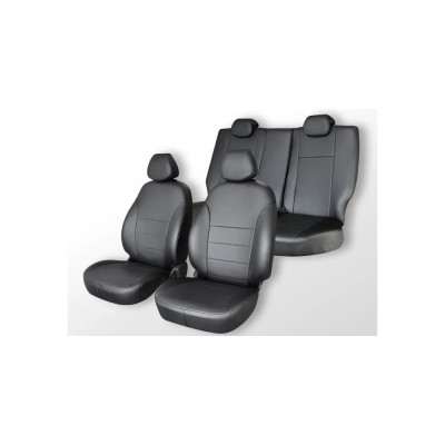 Чехлы на сиденья DEFLY Toyota Gaia (XM10), 1998-2004, 5 мест, экокожа черная Ty58-5-2K