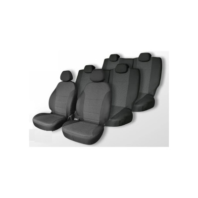 Чехлы на сиденья DEFLY Lada Largus, 2012-н.в., компактвэн (7 мест), 2 ряд 60/40, 3 ряд сплошной, жаккард V015-7-2