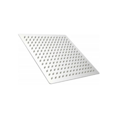 Лейка тропическая для душа потолочная GRIALE квадрат, 20x20 см, глянцевый хром, с шарниром для изменения угла наклона GR98-8