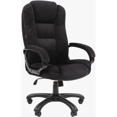 Кресло CHAIRMAN Home 600 ткань Т-84 черный 00-07158676
