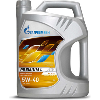 Масло GAZPROMNEFT Premium L 5W-40 5л 2389907664