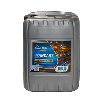 Масло минеральное ГК Стандарт SAE 15W40 CF-4 канистра 20 л ТСС 046934