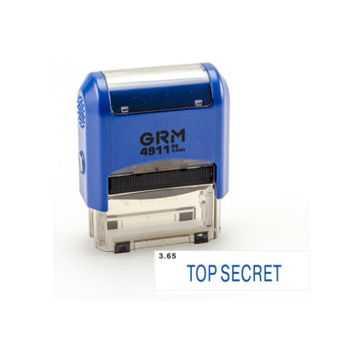 Стандартный штамп GRM 4911 p3 «3.65 top secret» 110491300-365