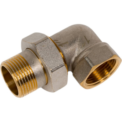 Фитинг угловой с накидной гайкой KROMWELL 1" ВР-НР EU.ST3038055 1