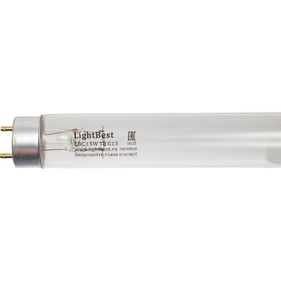 Лампа бактерицидная LightBest LBC 15W T8 G13 700709010