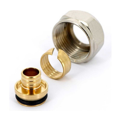 Соединитель обжим - В для полиэтиленовых труб Uni-Fitt 17(2.0) х 3/4" ЕК 681N1734