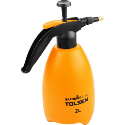 Опрыскиватель садовый помповый TOLSEN 2 л, ручной, до 2 бар 57281